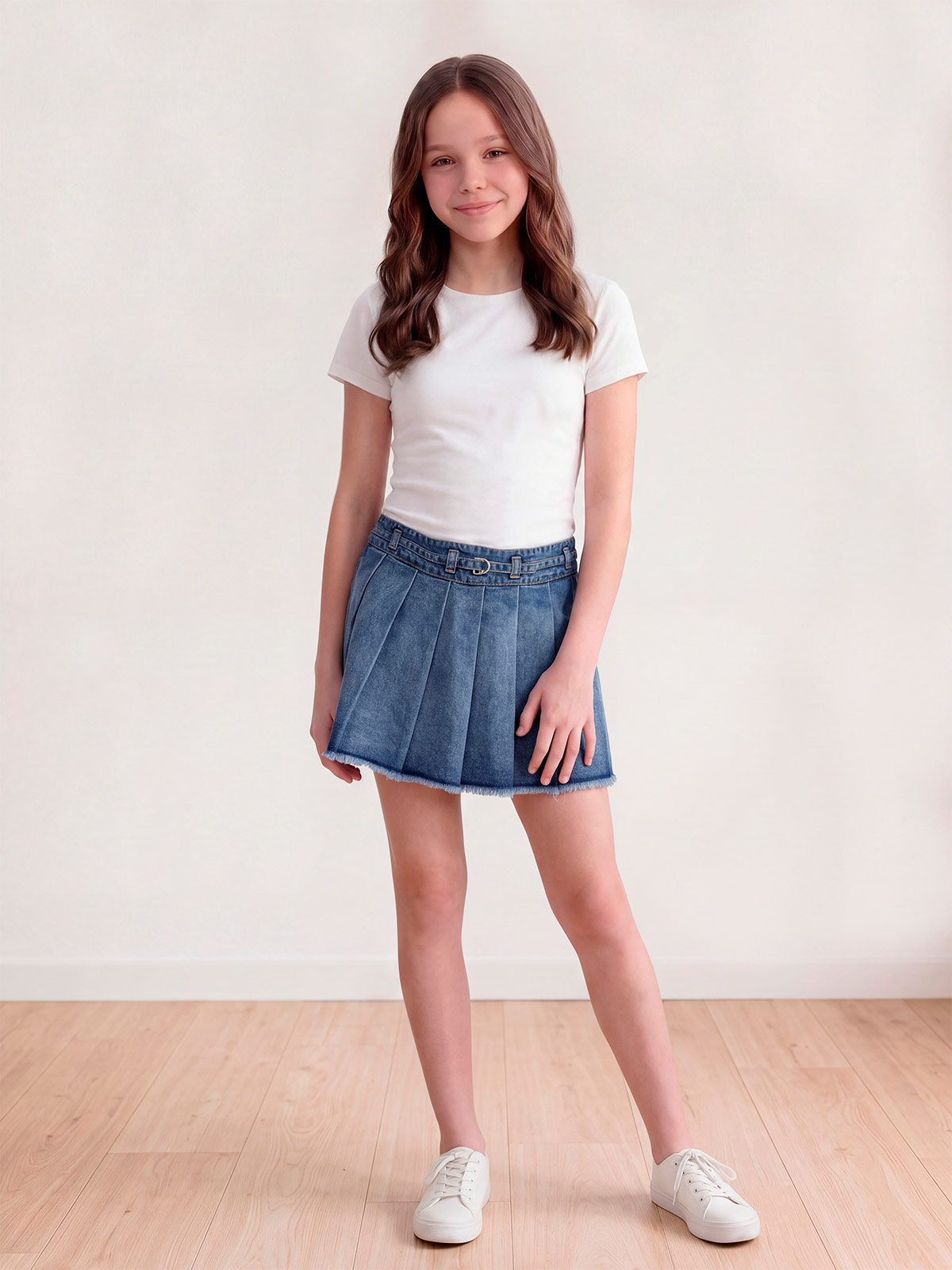 FALDA ALGODÓN NIÑA INDEX - 1