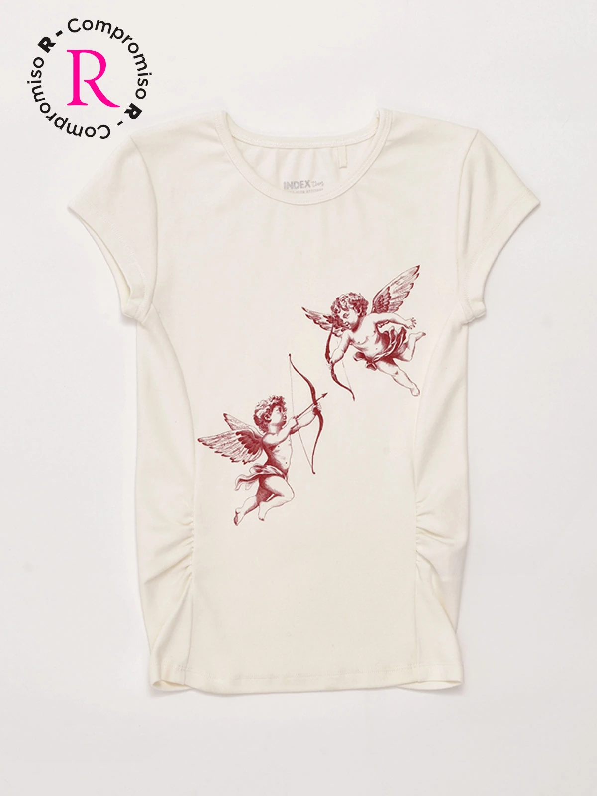 POLO MANGA CORTA ALGODÓN NIÑA INDEX CUPID - 3