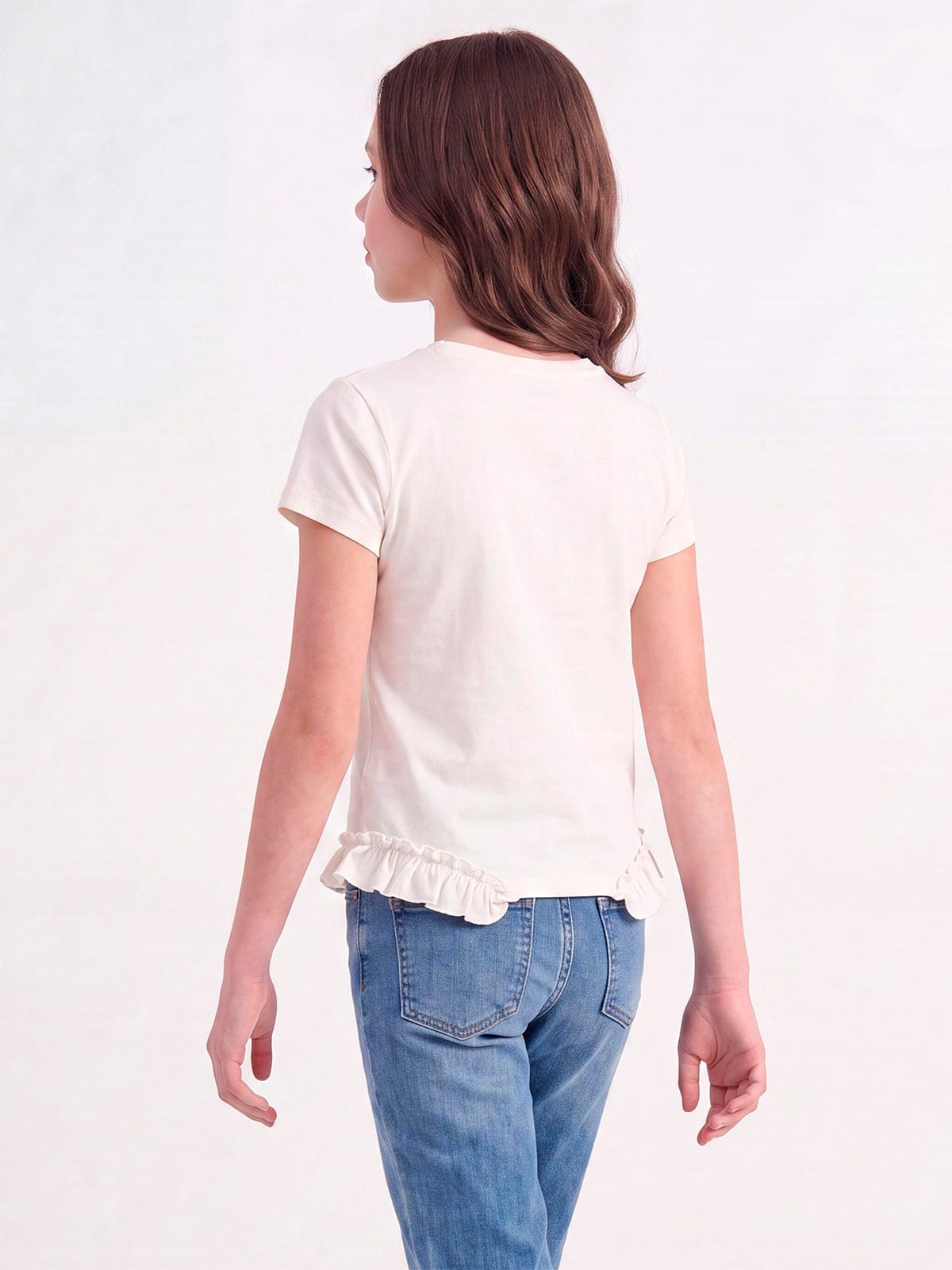 POLO MANGA CORTA RUFFLES NIÑA INDEX - 2