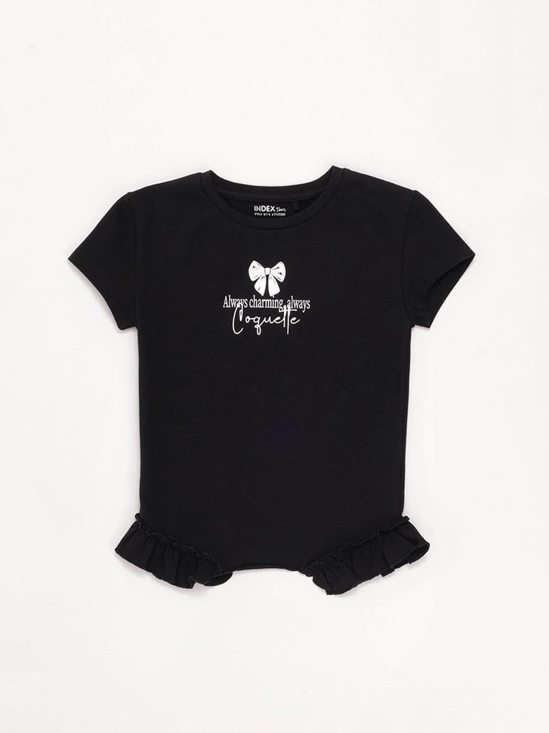 POLO MANGA CORTA RUFFLES NIÑA INDEX - 3
