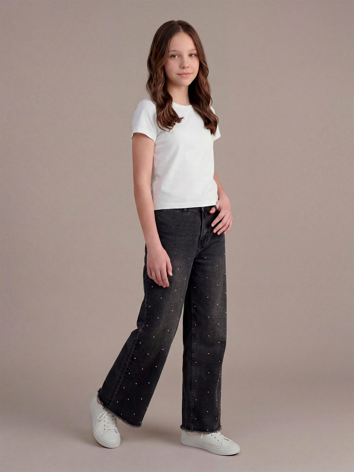 JEANS ALGODÓN NIÑA INDEX - 1