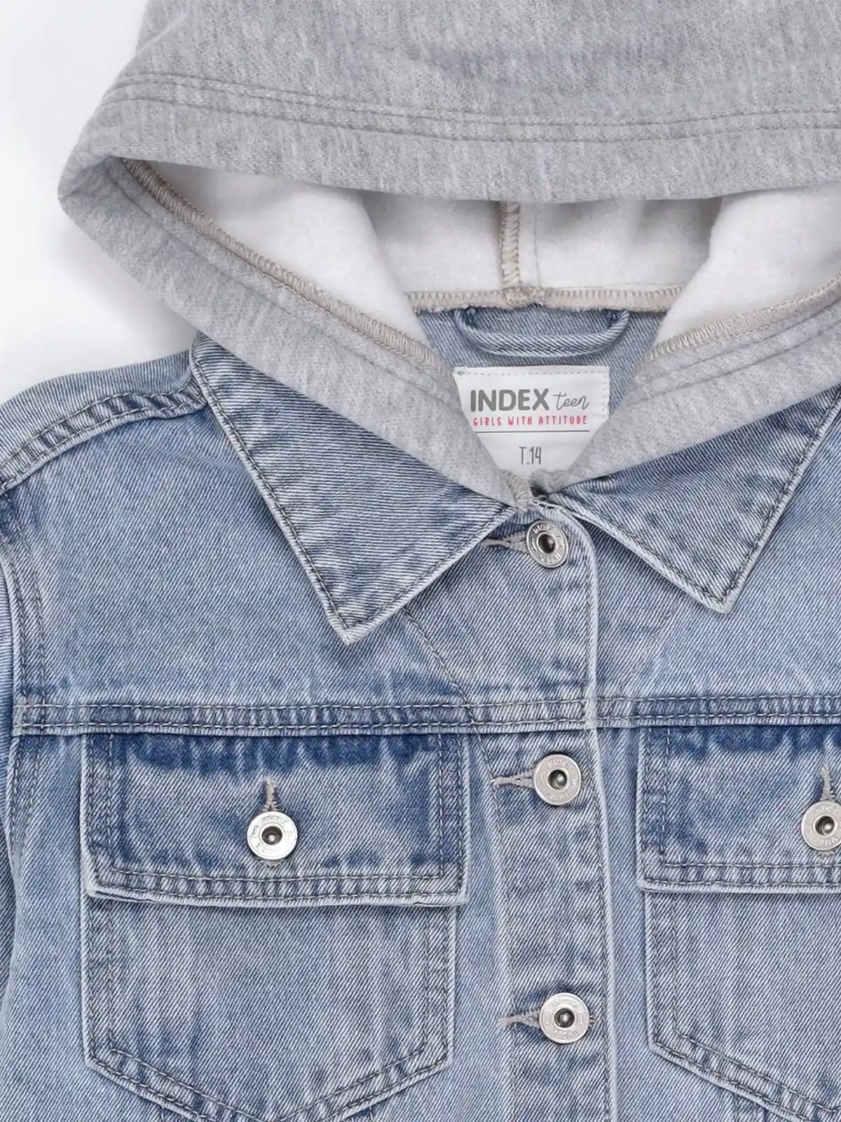 CASACA NIÑA INDEX TEEN DENIMHOOD - 3