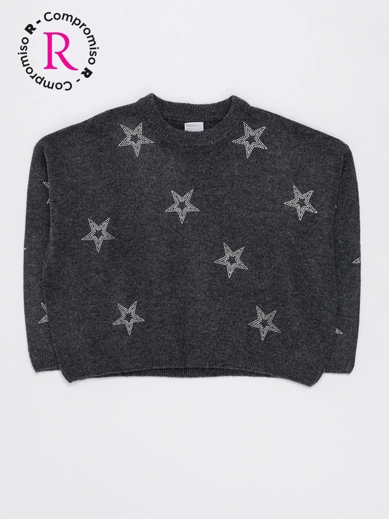 CHOMPA ESTRELLAS SWEATER NIÑA INDEX - 3