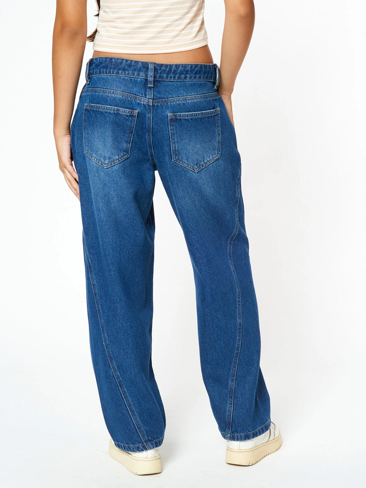 JEAN BAGGY FIT ALGODÓN NIÑA BLUES BY MILK TUANA - 3