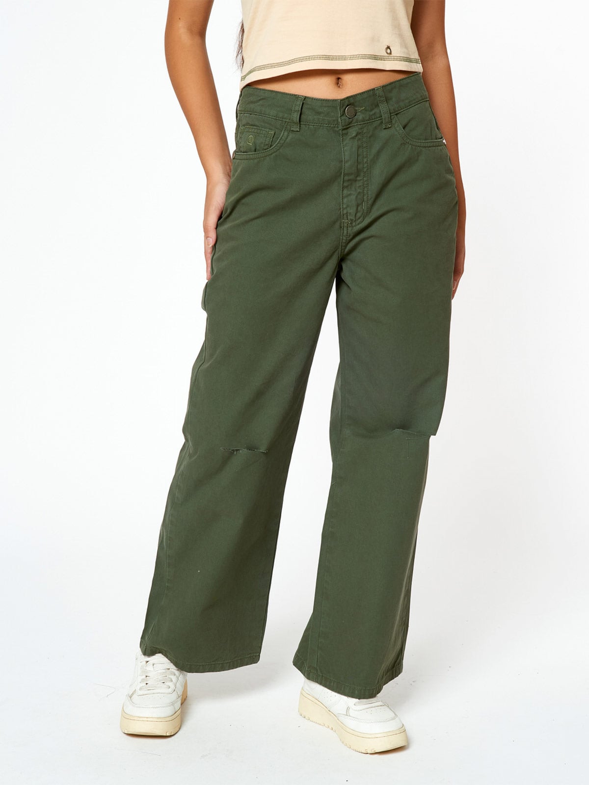 PANTALÓN WIDELEG NIÑA BLUES BY MILK KAROLA - 1