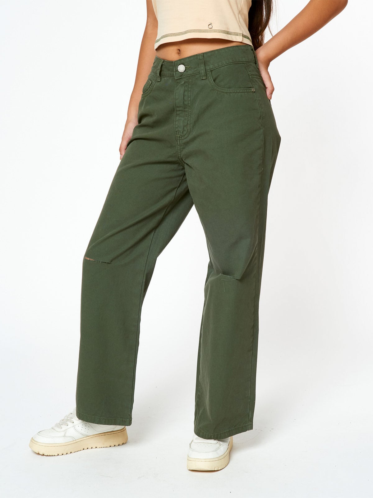 PANTALÓN WIDELEG NIÑA BLUES BY MILK KAROLA - 2
