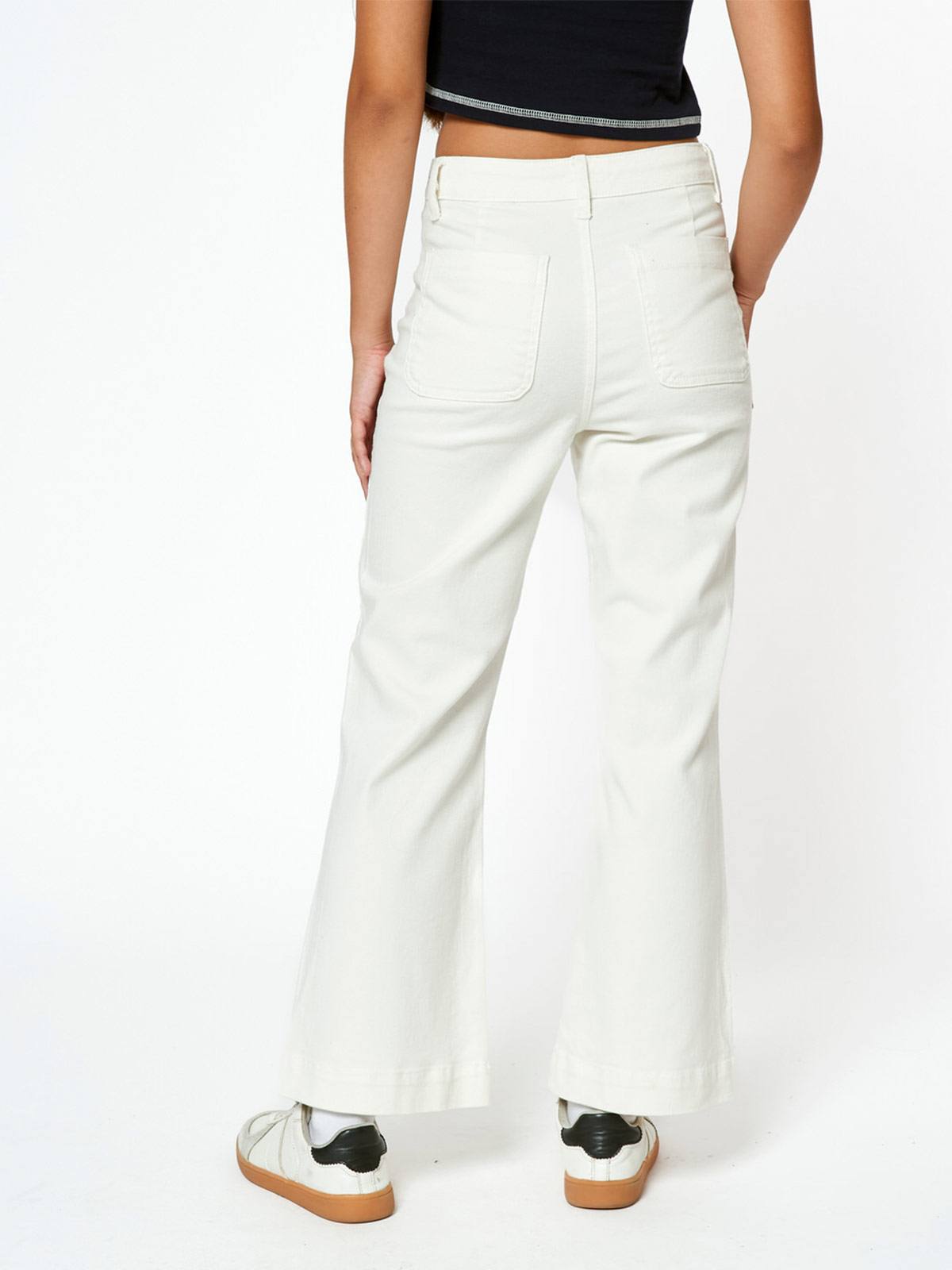 PANTALÓN FLARE NIÑA ALGODÓN BLUES BY MILK QUINRINA - 3
