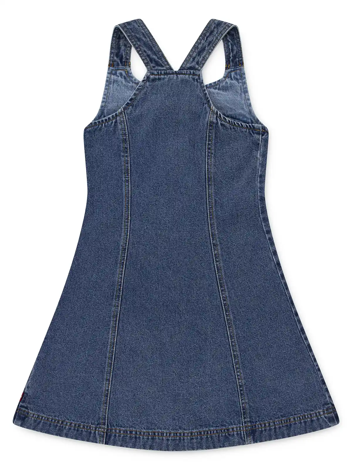 VESTIDO REGULAR FIT FLARED NIÑA LEVI'S TONAL ALGODÓN - 2