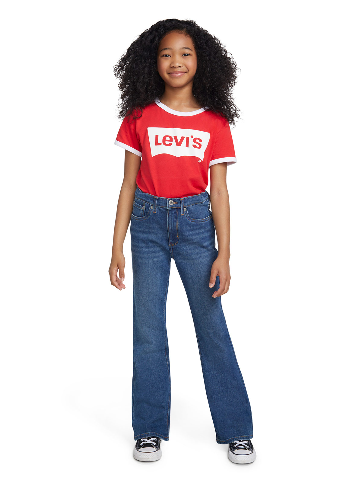 JEAN FLARE NIÑA LEVI'S HIGH RISE - 1