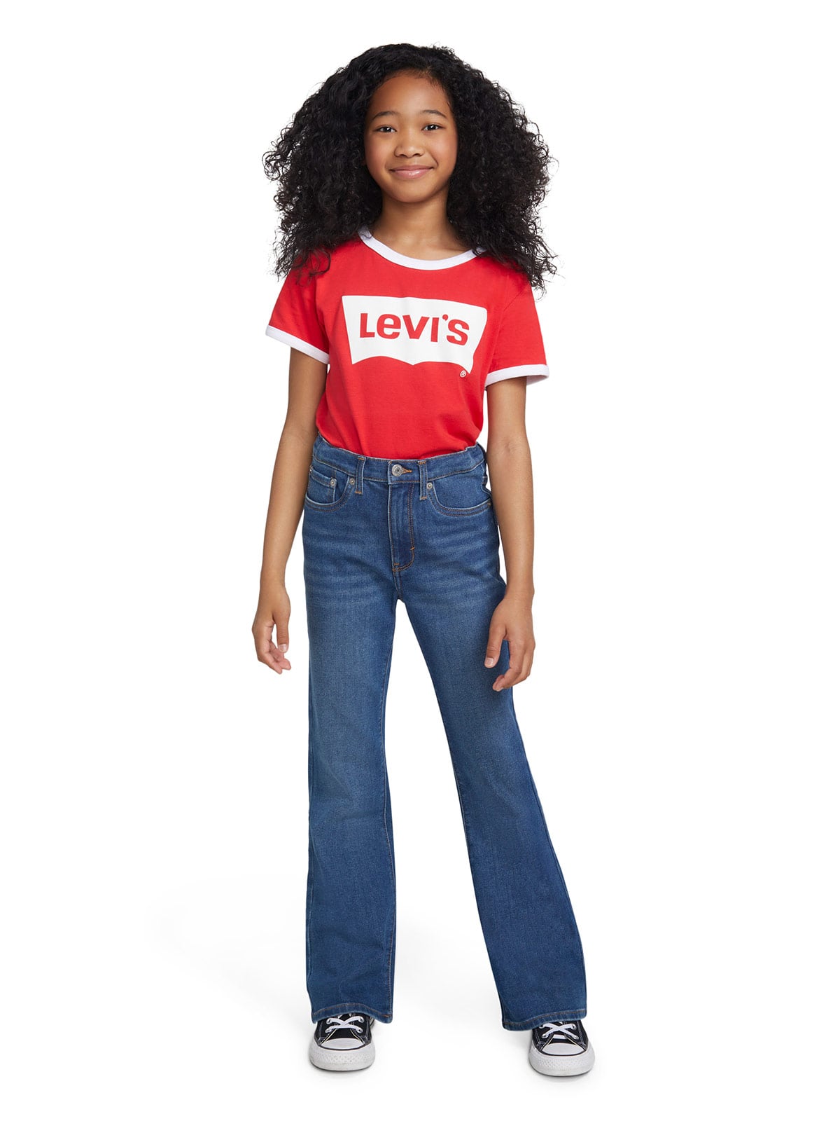 JEAN FLARE NIÑA LEVI'S HIGH RISE - 1