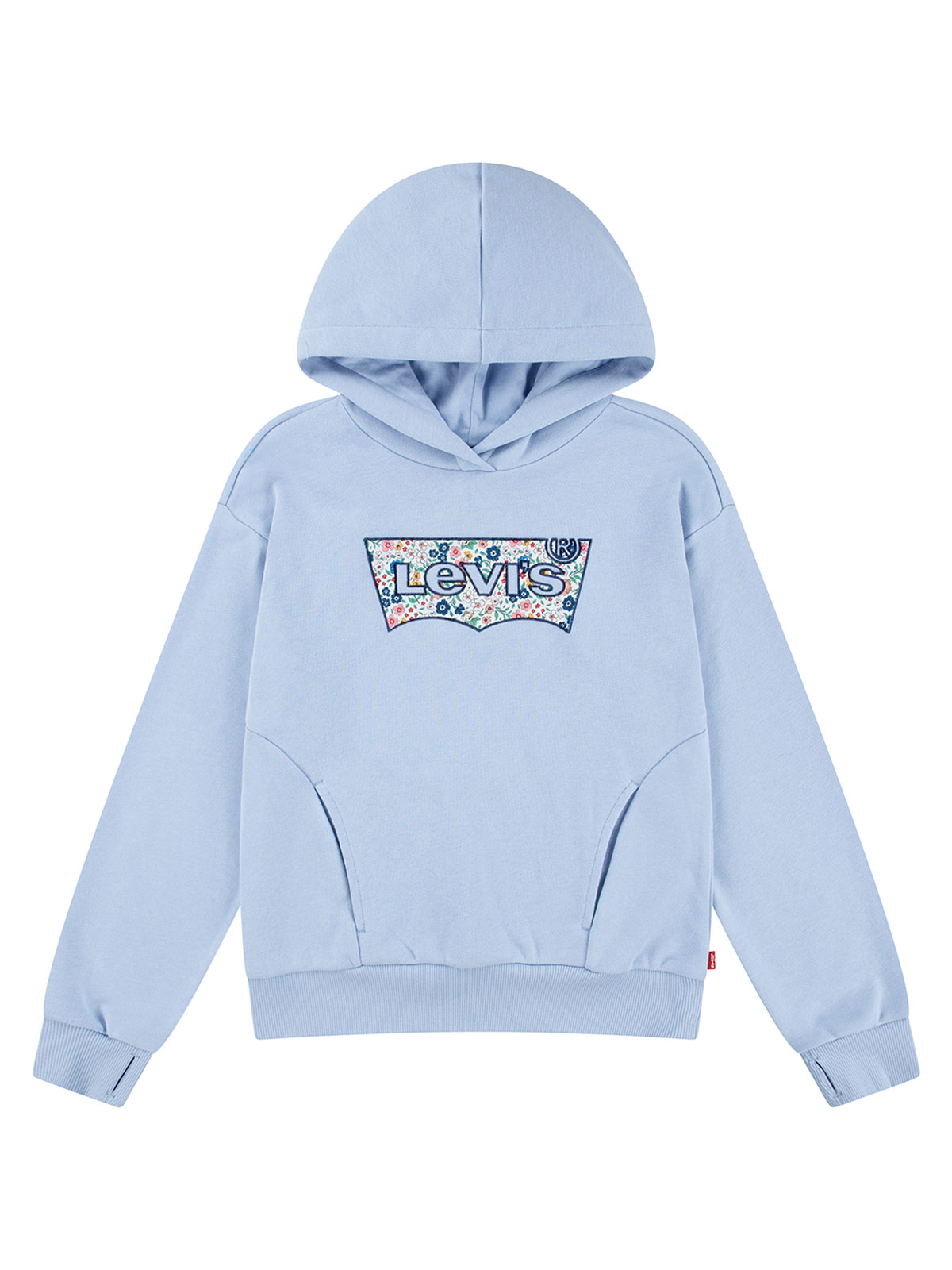 POLERA NIÑA LEVI'S FLORAL BATWING HOODIE - 1