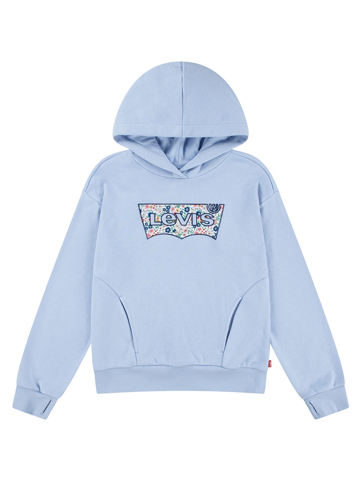 POLERA NIÑA LEVI'S FLORAL BATWING HOODIE - 1