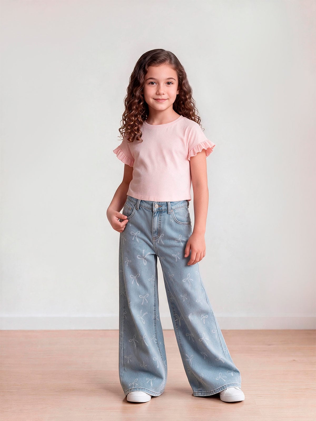JEANS ALGODÓN NIÑA HARVEST - 1