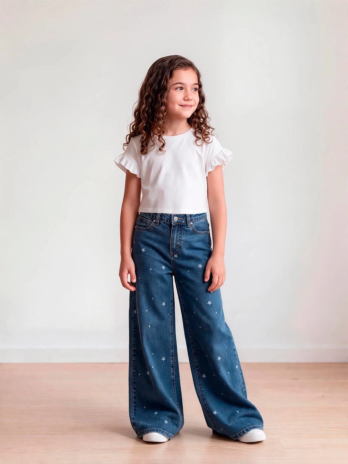 JEANS ALGODÓN NIÑA HARVEST - 1