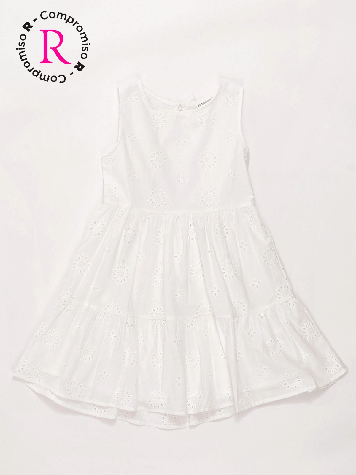 VESTIDO ALGODÓN NIÑA HARVEST BRODERIE - 3