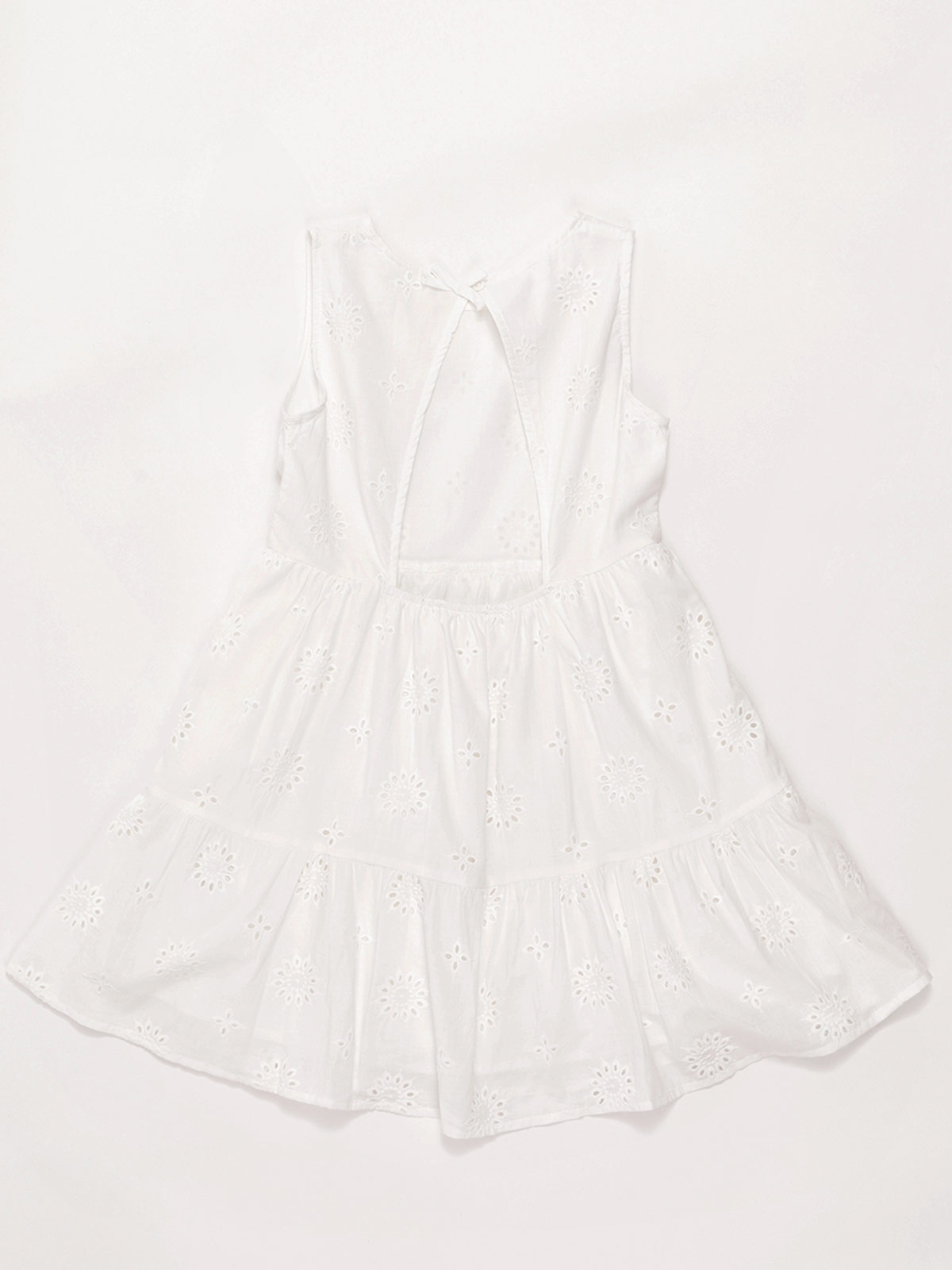 VESTIDO ALGODÓN NIÑA HARVEST BRODERIE - 4
