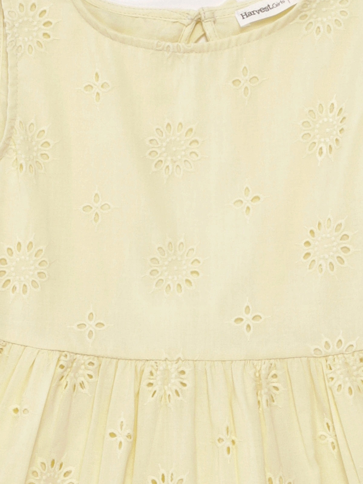 VESTIDO ALGODÓN NIÑA HARVEST BRODERIE - 5