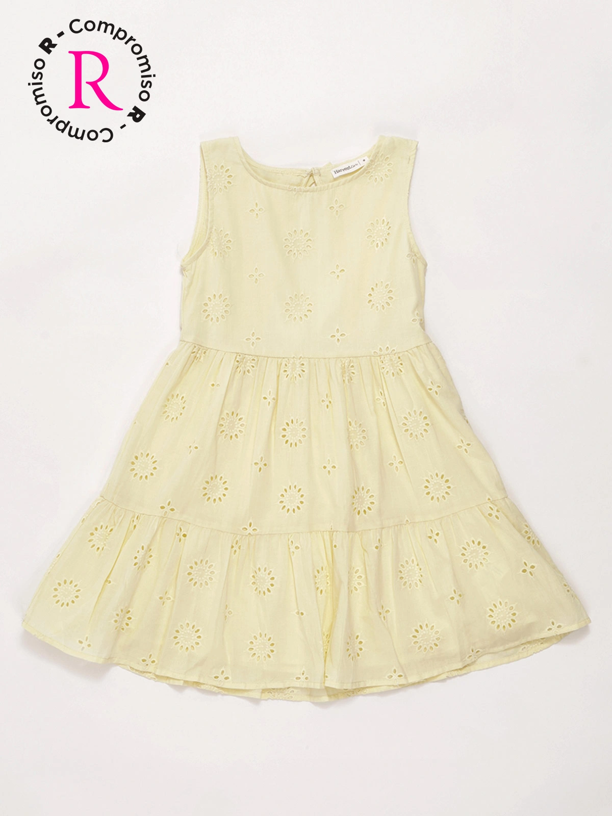 VESTIDO ALGODÓN NIÑA HARVEST BRODERIE - 3