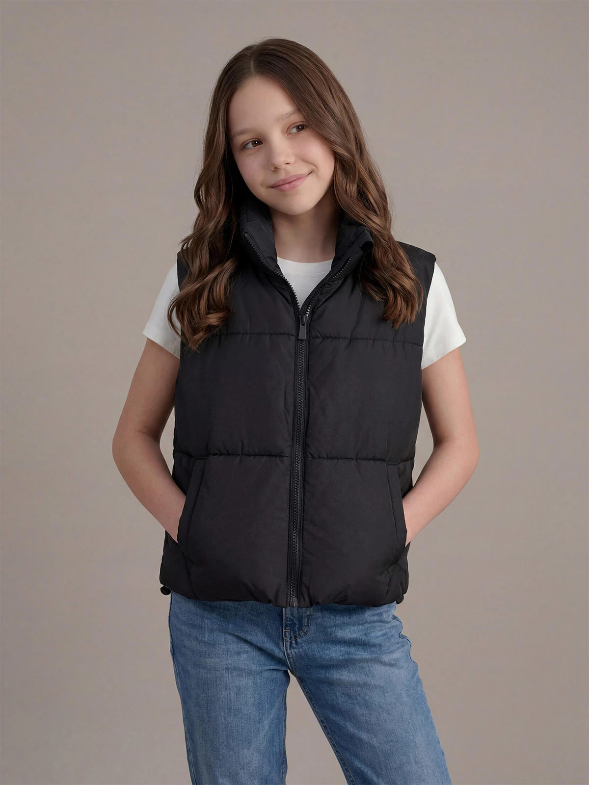 CHALECO PUFFER NIÑA INDEX - 1