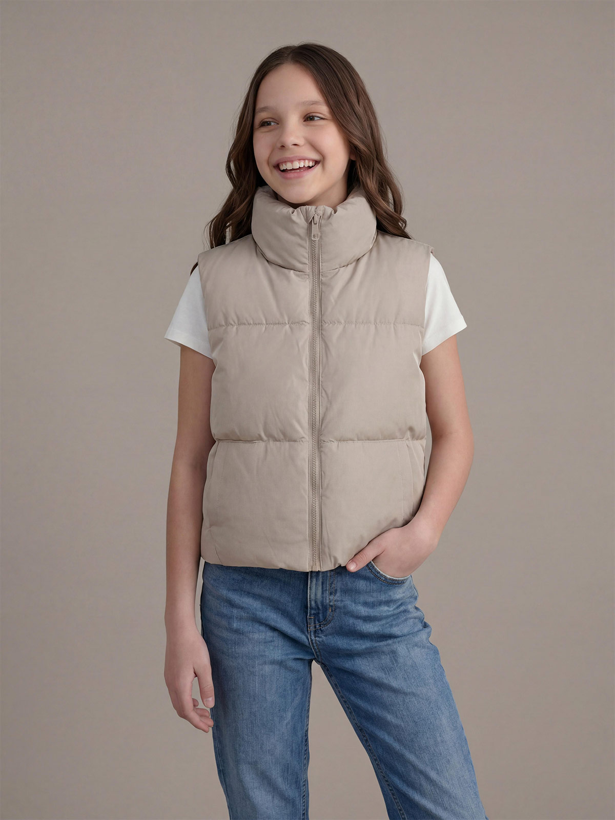 CHALECO PUFFER NIÑA INDEX - 1