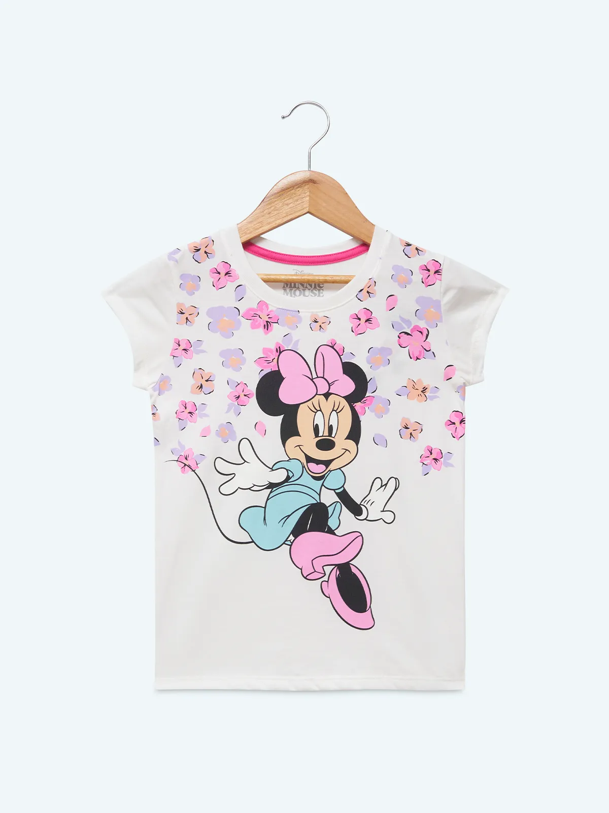 POLO ALGODÓN MANGA CORTA NIÑA MINNIE - 1