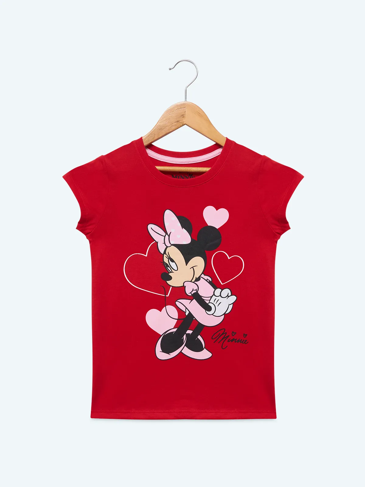 POLO ALGODÓN MANGA CORTA NIÑA MINNIE - 1