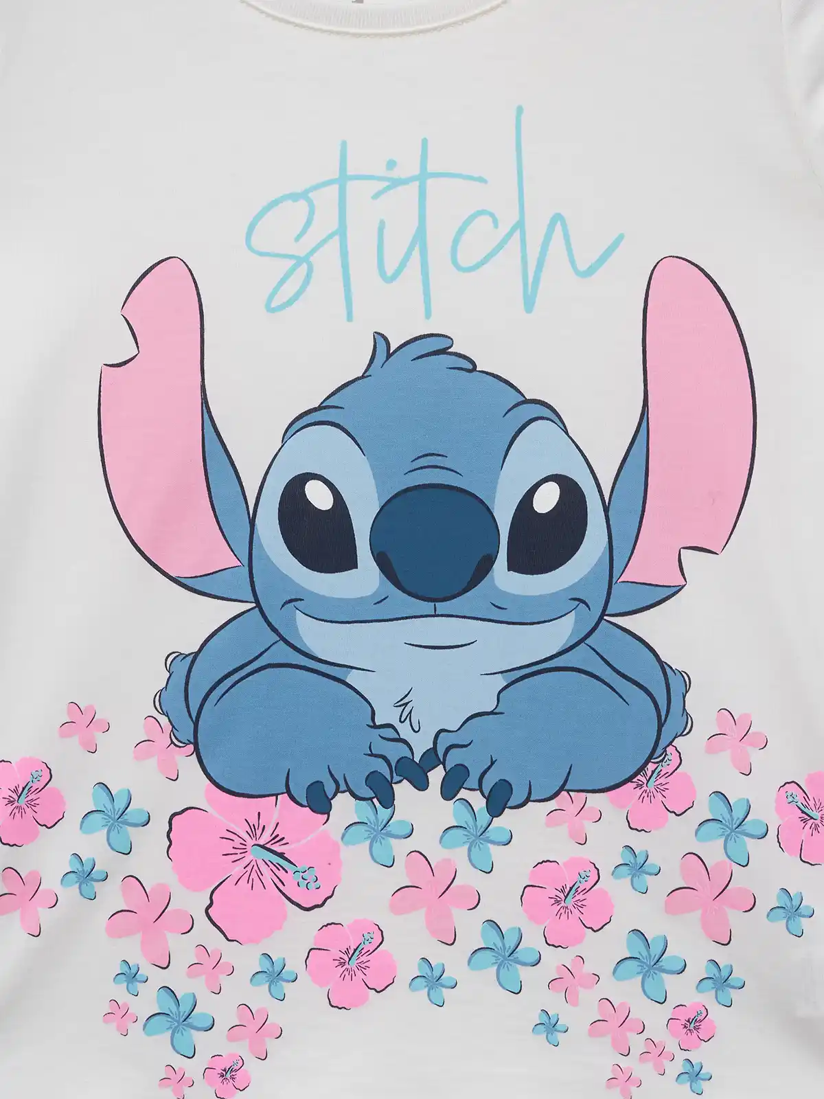 POLO ALGODÓN MANGA CORTA NIÑO STITCH HAWAI - 3