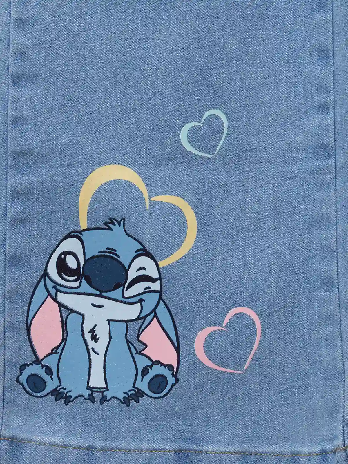 JEAN ALGODÓN PALAZZO NIÑA STITCH - 3