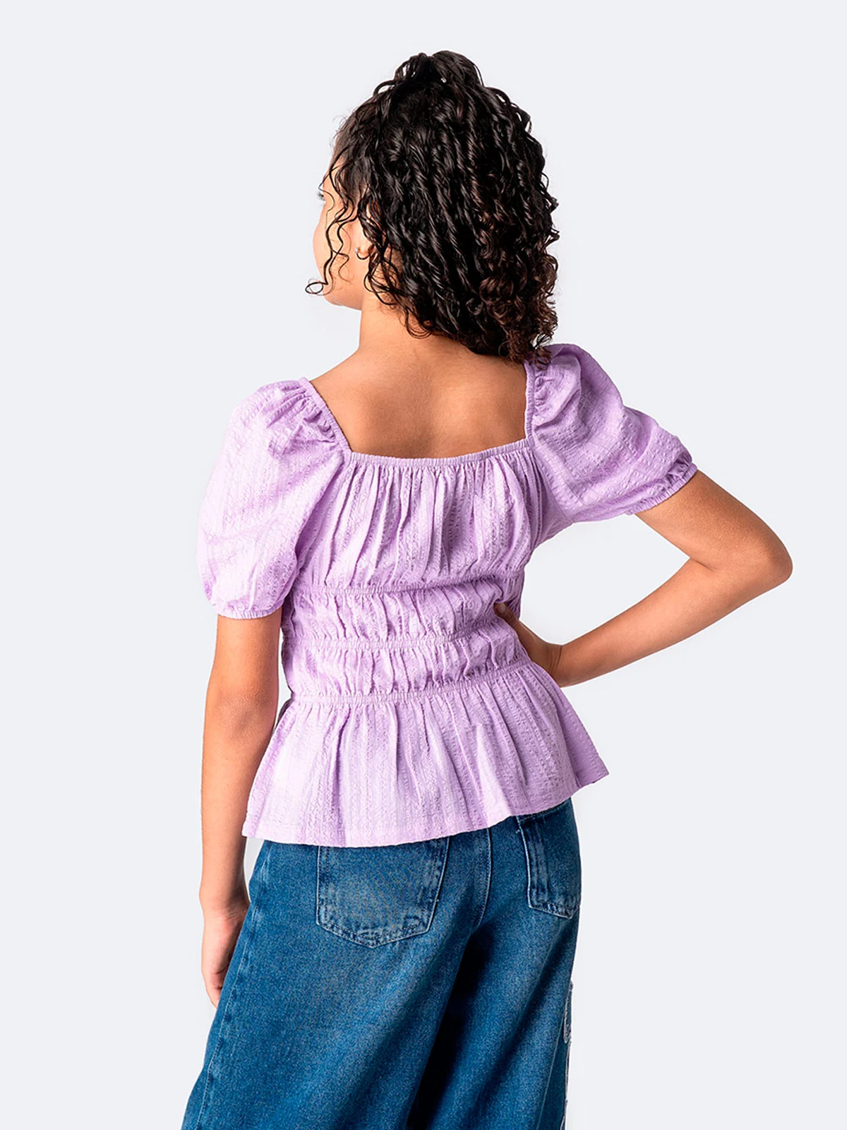 BLUSA MANGA CORTA NIÑA PIONIER AHNITA - 3