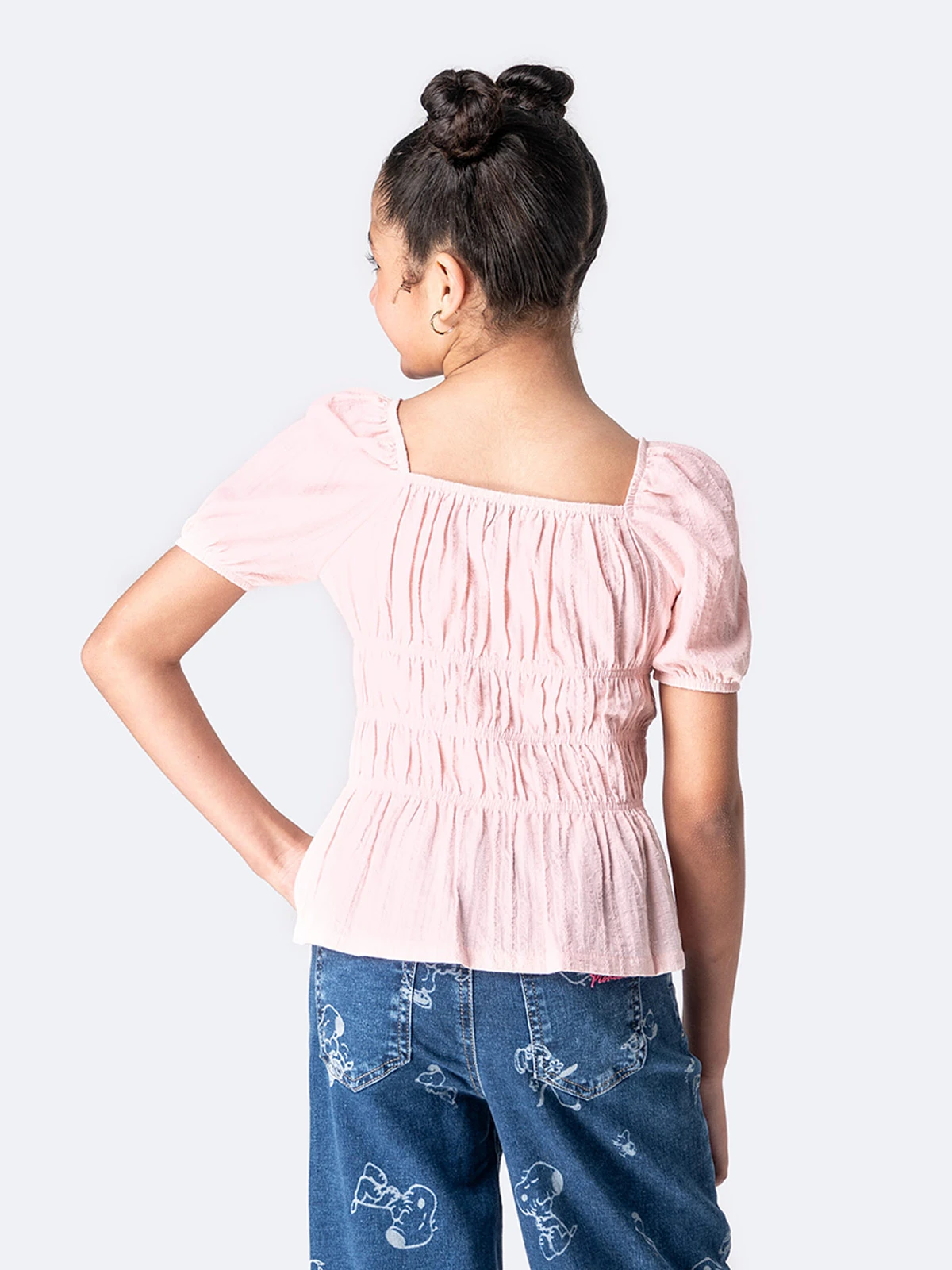 BLUSA MANGA CORTA NIÑA PIONIER AHNITA - 3