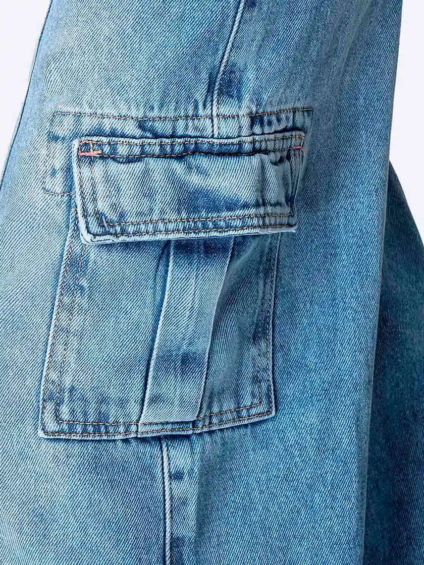 JEAN WIDE LEG NIÑA PIONIER ROSMERIH - 6