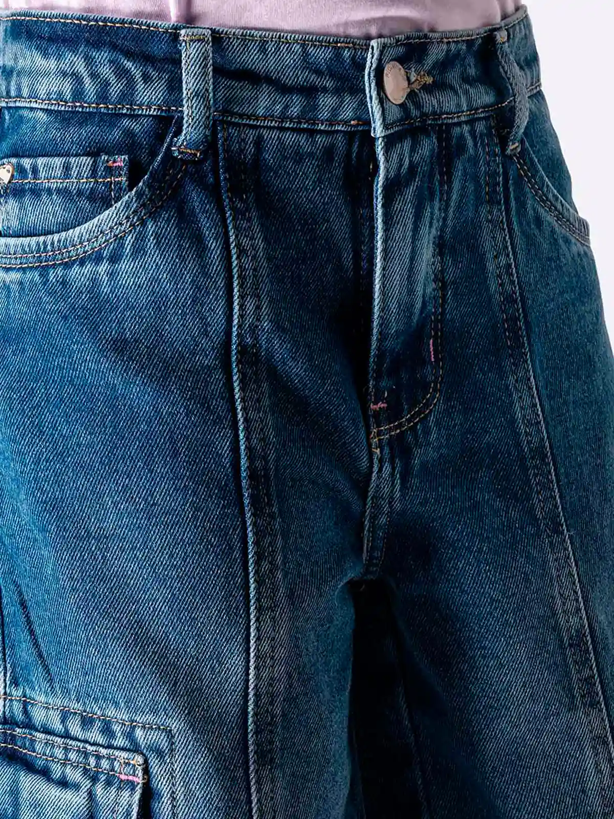JEAN WIDE LEG NIÑA PIONIER ROSMERIH - 4