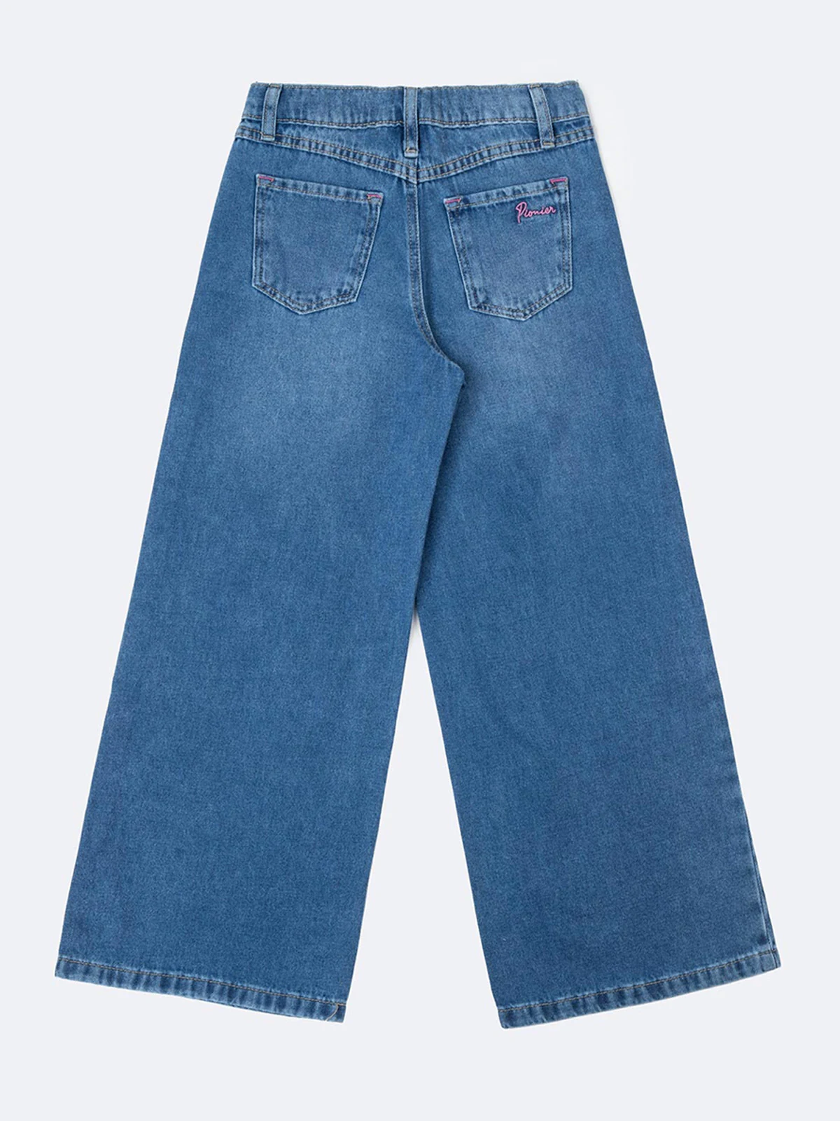 JEAN WIDE LEG NIÑA PIONIER YLDA-RIGIDO - 2