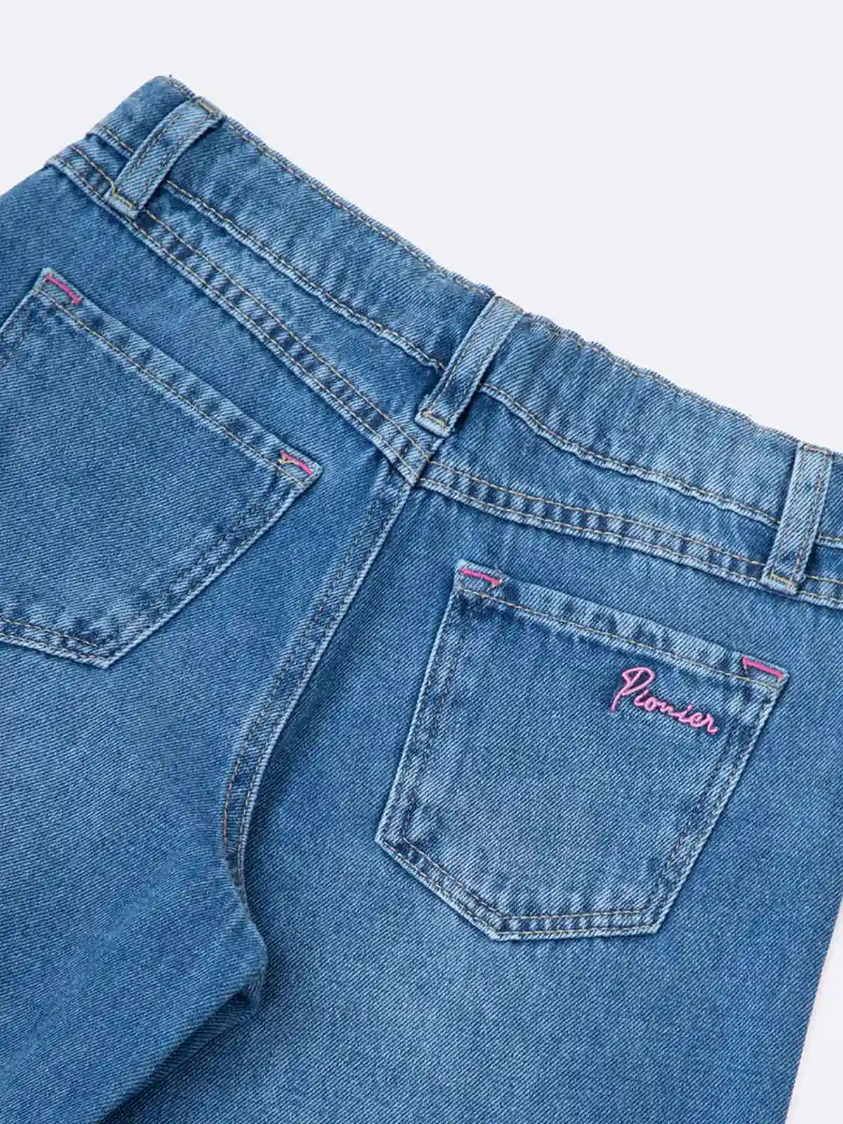 JEAN WIDE LEG NIÑA PIONIER YLDA-RIGIDO - 4