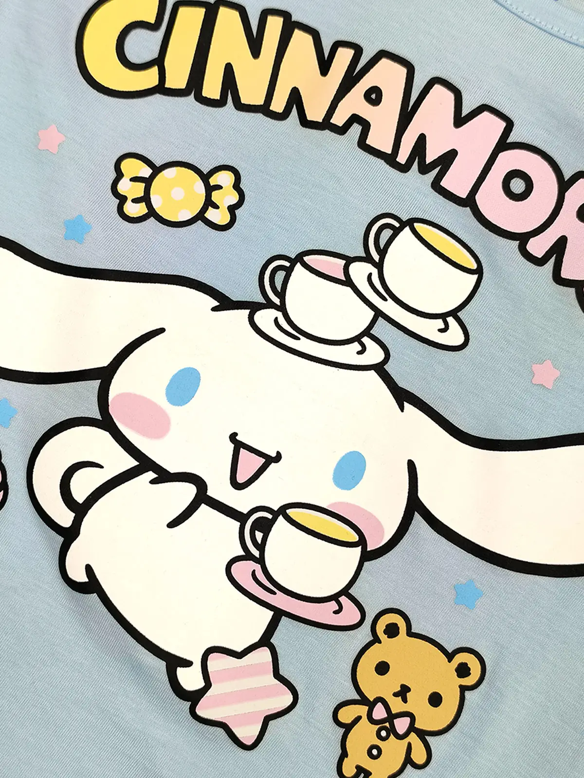 POLO MANGA CORTA NIÑA HELLO KITTY CINNAMON ROLL - 3