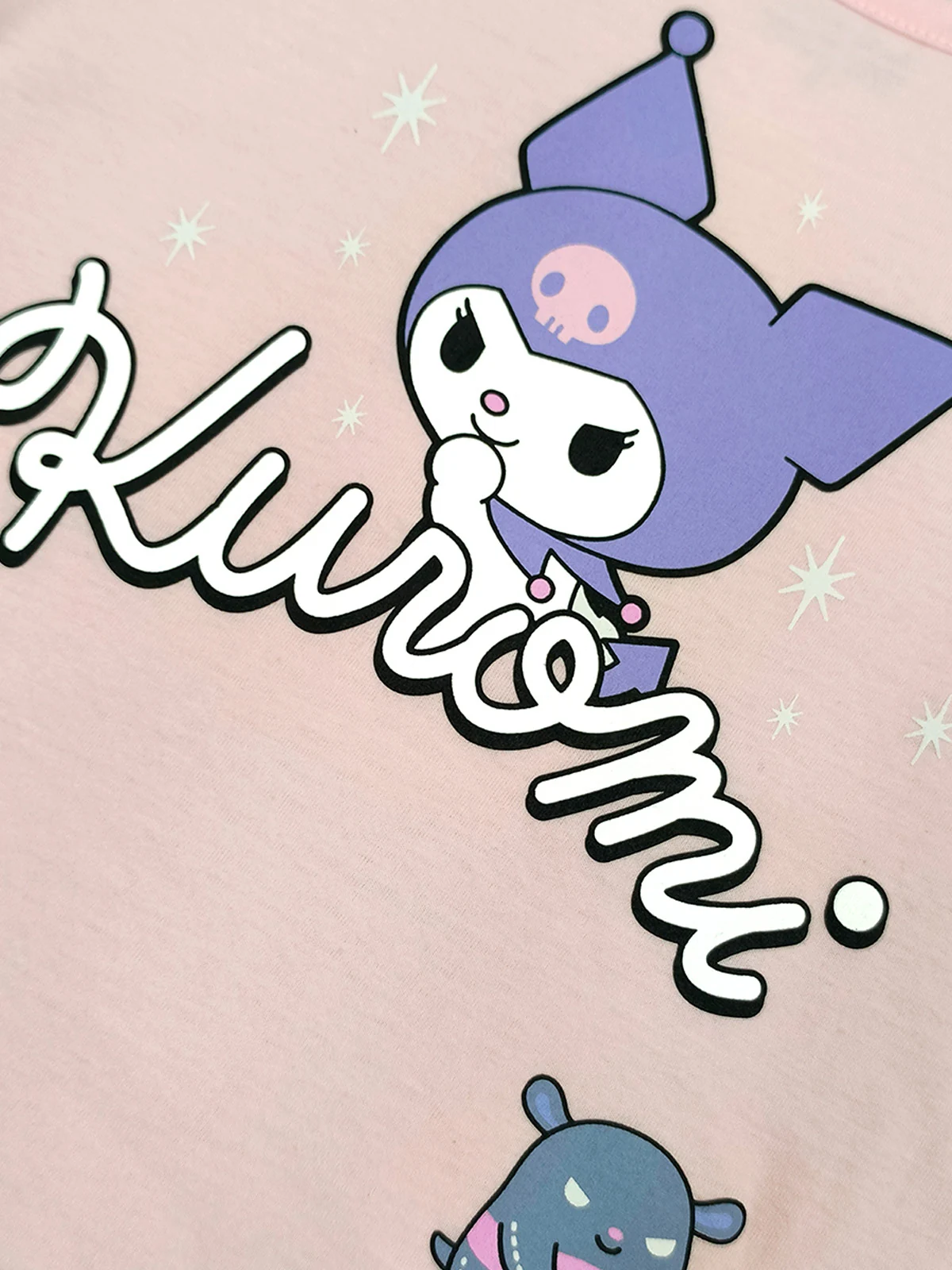 POLO MANGA CORTA NIÑA HELLO KITTY KUROMI - 3