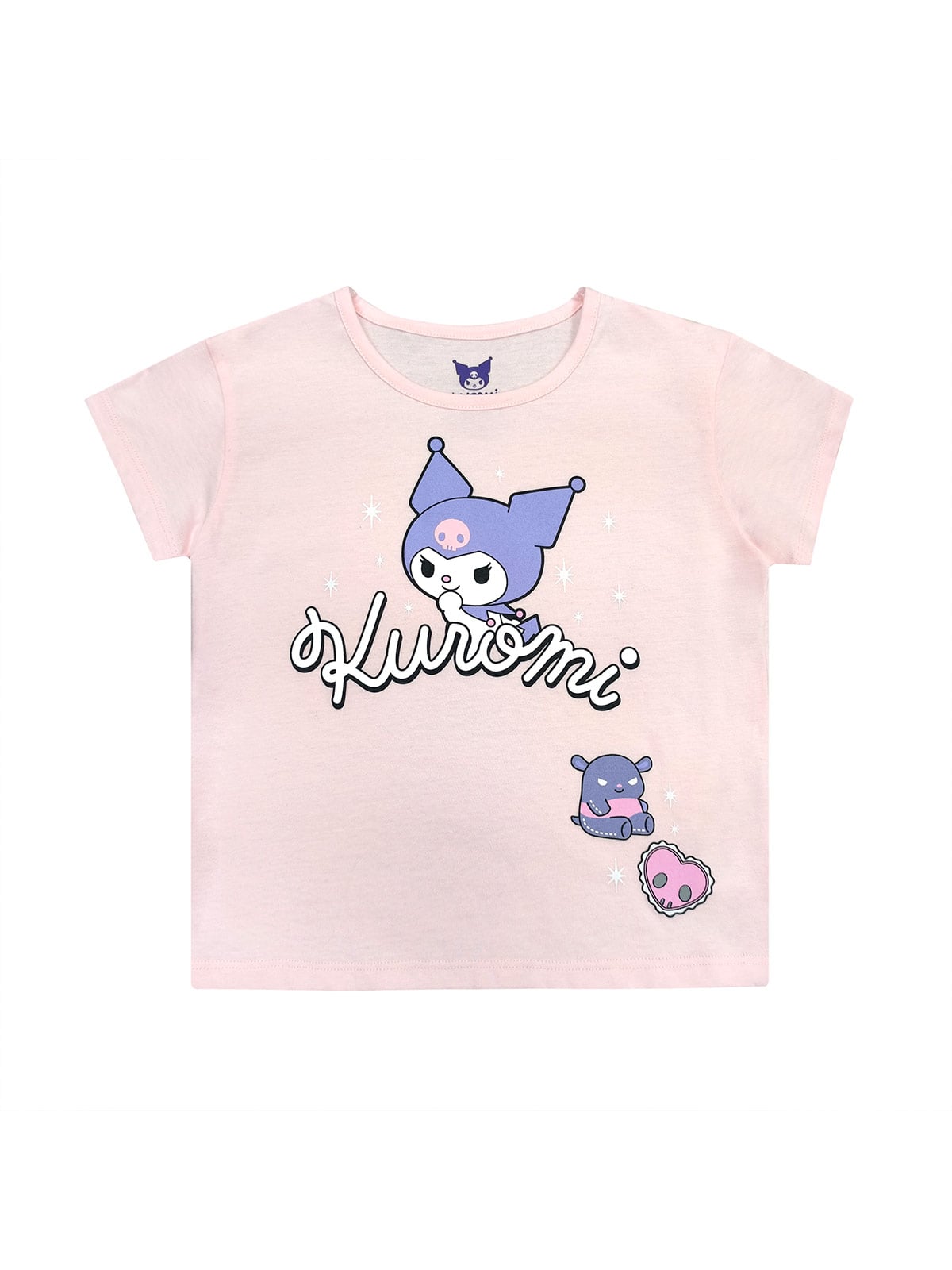 POLO MANGA CORTA NIÑA HELLO KITTY KUROMI - 1