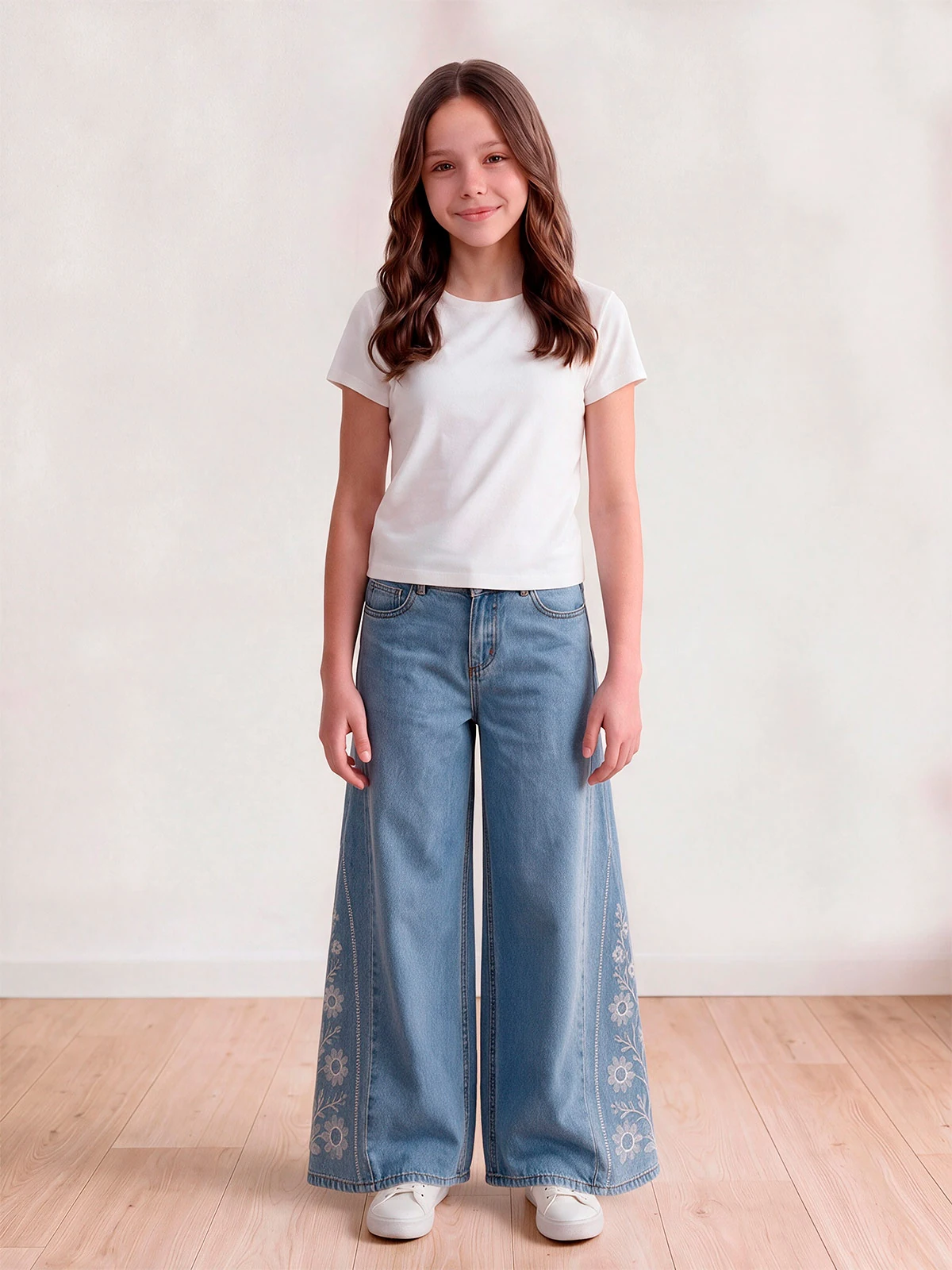 JEANS ALGODÓN NIÑA INDEX - 1