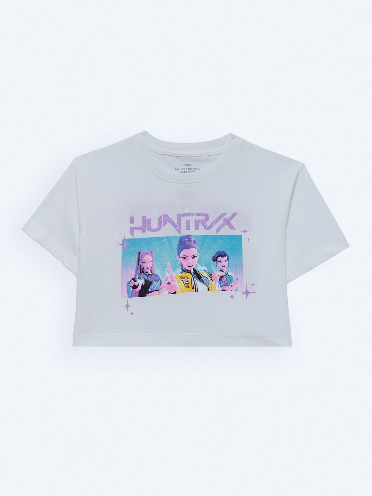 POLO MANGA CORTA NIÑA CROP LAS GUERRERAS K-POP - 1