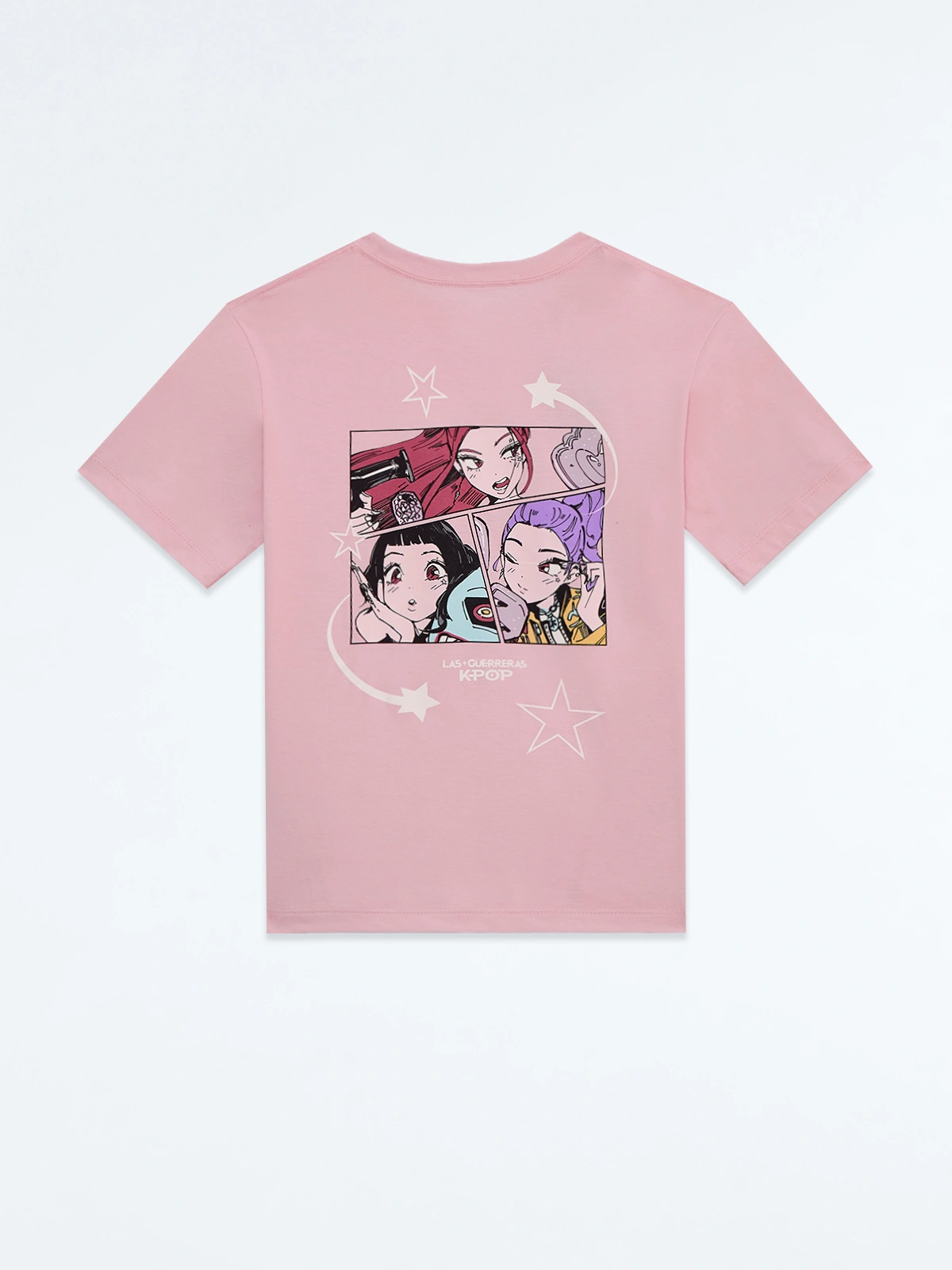 POLO MANGA CORTA NIÑA STRAWBERRY KPOP DEMON HUNTERS - 2
