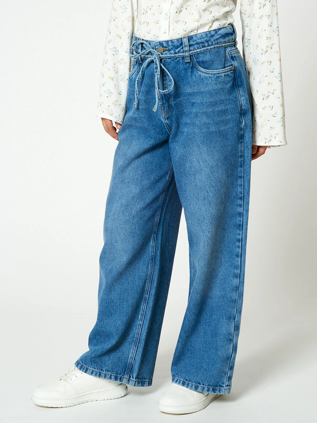 JEAN WIDE LEG NIÑA BLUES BY MILK BRIANA - 2