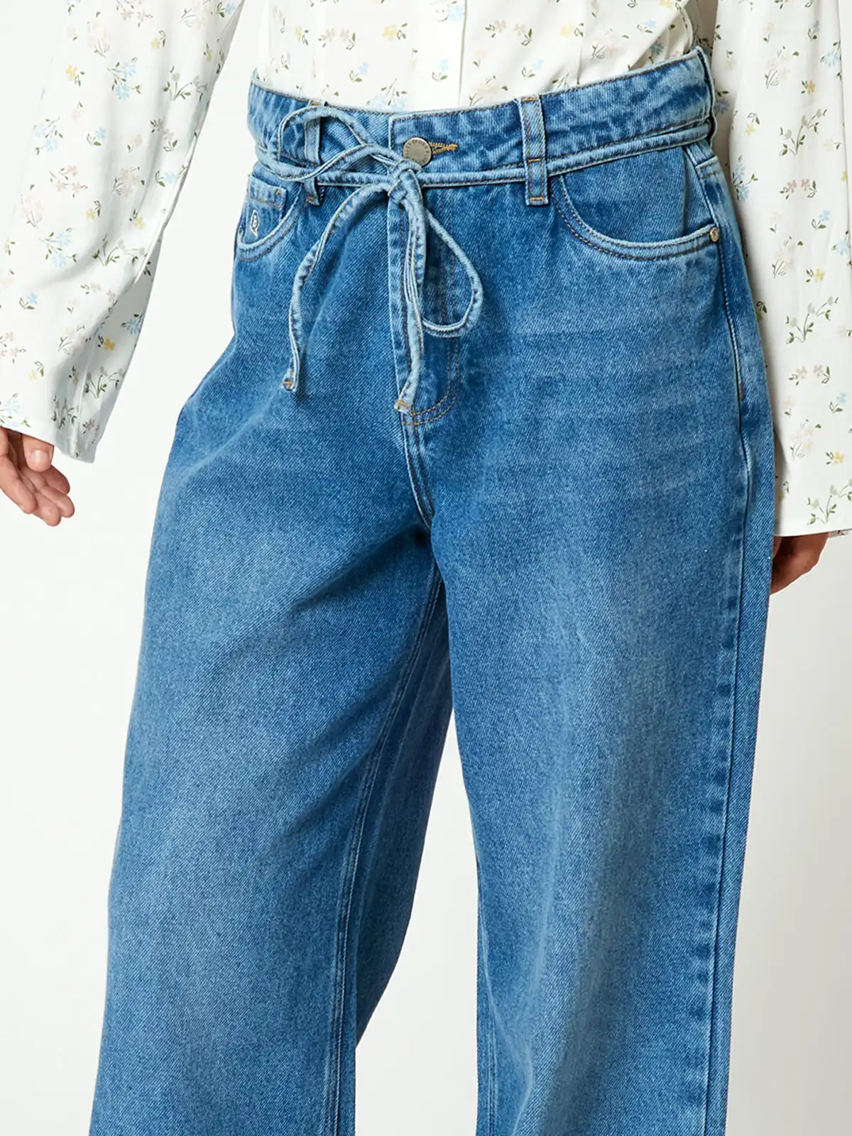 JEAN WIDE LEG NIÑA BLUES BY MILK BRIANA - 4