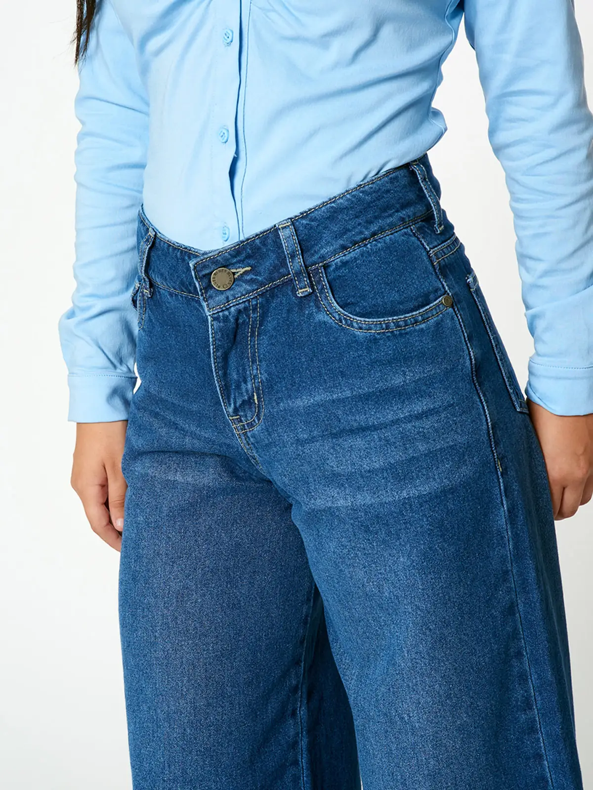 JEAN WIDE LEG NIÑA BLUES BY MILK PAGLIA - 4