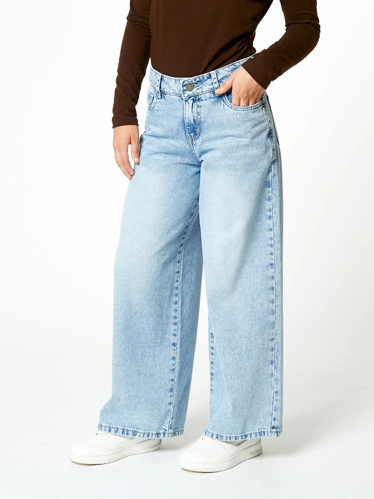 JEAN WIDE LEG NIÑA BLUES BY MILK PAGLIA - 2