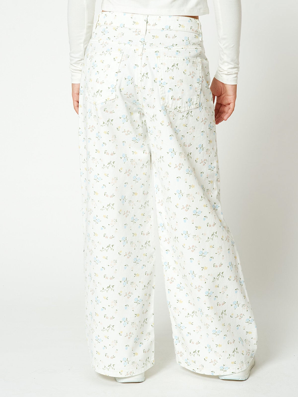 PANTALÓN WIDE LEG NIÑA BLUES BY MILK CARITO - 3