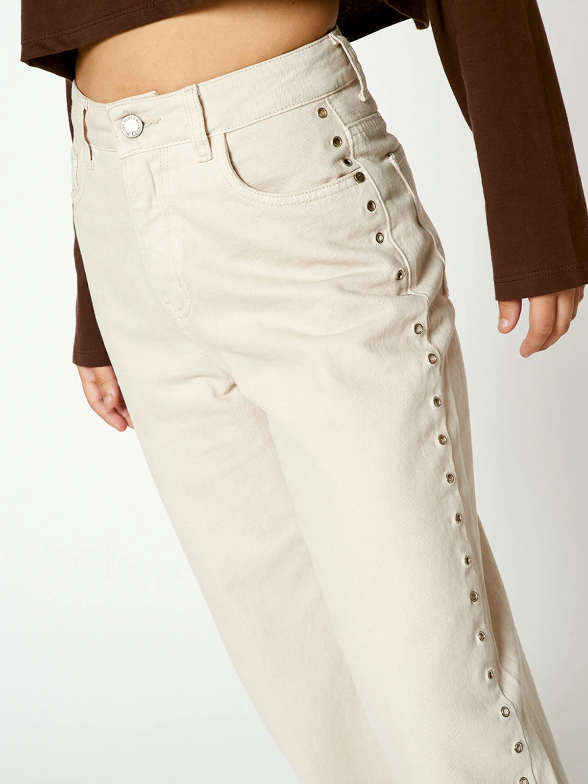 PANTALÓN STRAIGHT NIÑA BLUES BY MILK FLORI - 4