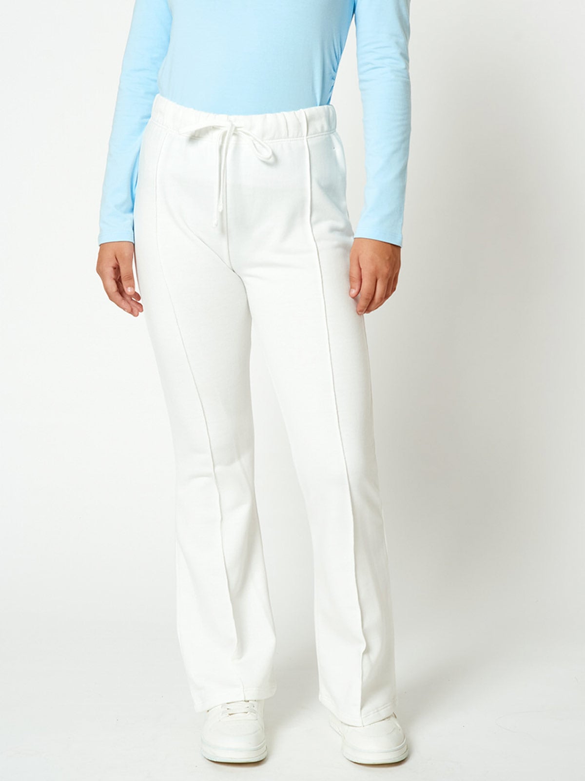 PANTALÓN FLARE NIÑA BLUES BY MILK LUQUITA - 1