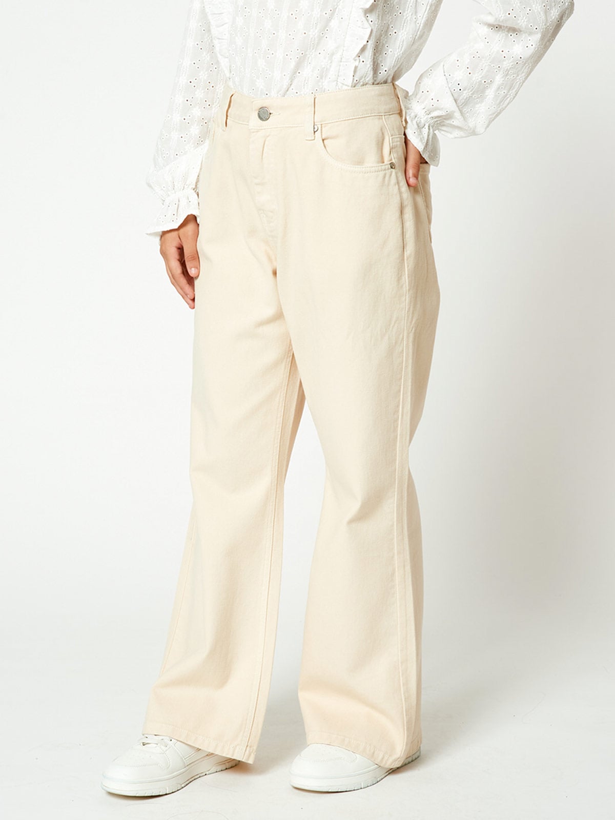 PANTALÓN FLARE NIÑA BLUES BY MILK PROPER - 2