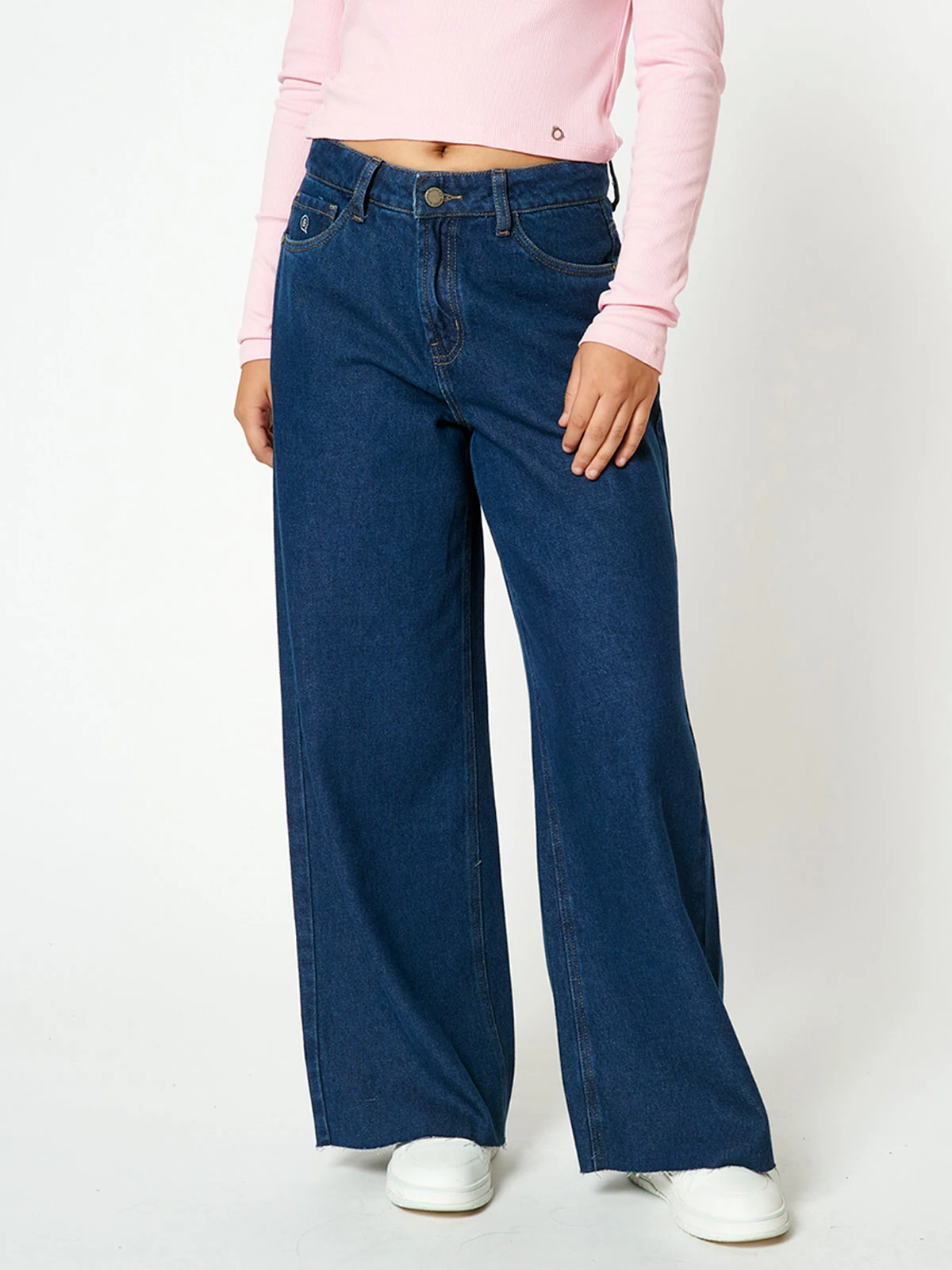 JEAN WIDE LEG BLUES BY MILK PETU - 1