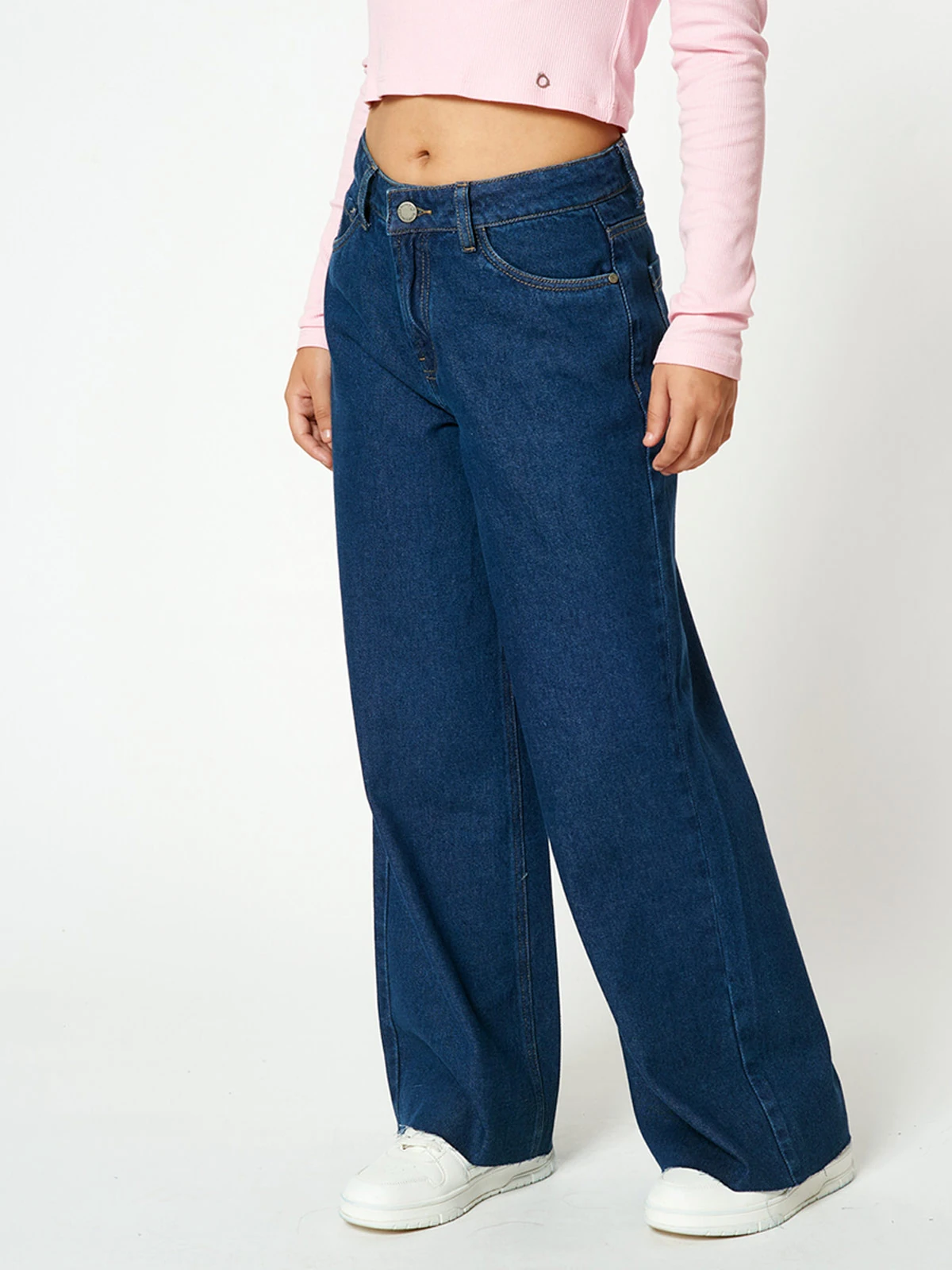 JEAN WIDE LEG BLUES BY MILK PETU - 2